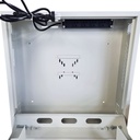 CCTV Security Slimline Vertical Wall Mount Cabinet for NVRs and Monitors