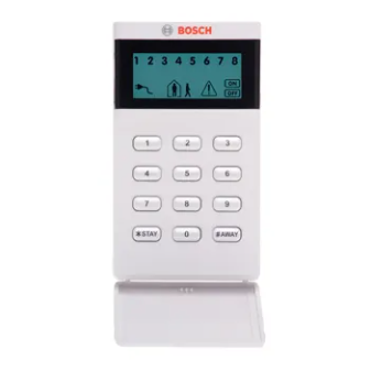 BOSCH, Solution 2000 & 3000, Key pad, Icon LCD, 16 Zone, White, Touch tone & backlit keys, Suits Solution 2000 & 3000 panel