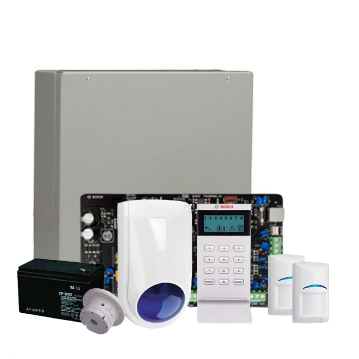 BOSCH, Solution 2000 Alarm kit, Includes 2x ISC-BPR2-W12 PIR detectors