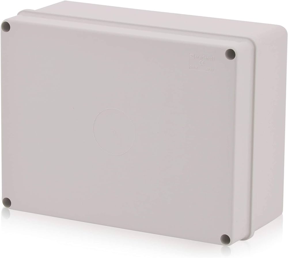 Grey Plastic/Junction Box XLarge 220*300*120mm