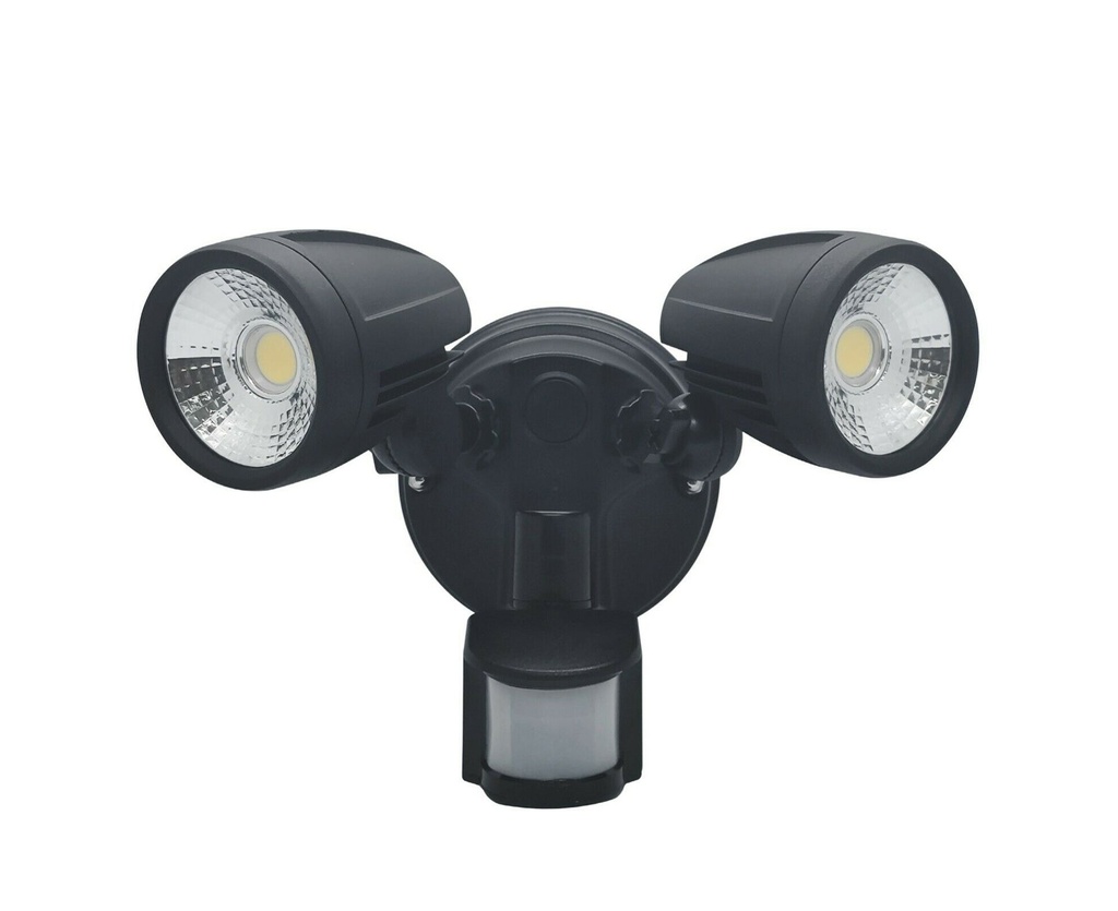 Twin Spot LED_With_Sensor Black