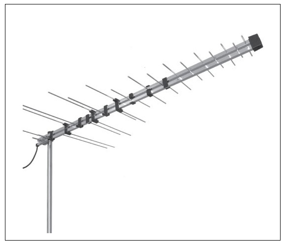 Long Digital TV Antenna VHF UHF FM HDTV