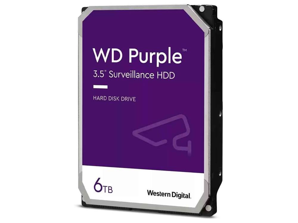 WD Purple 6TB 3.5" Surveillance Hard Drive