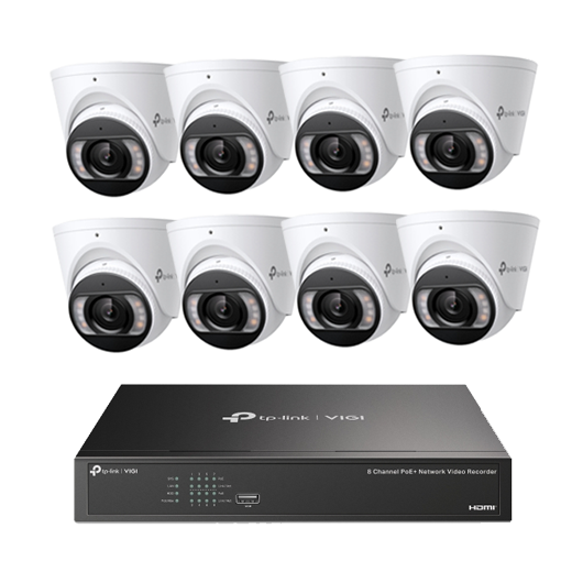 TPLINK TIOC 8CH 8 X 8MP CCTV Bundle without HDD