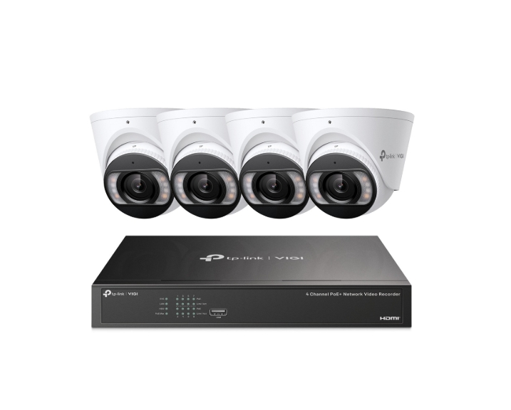 TPLINK TIOC 4CH 4 X 8MP CCTV Bundle without HDD