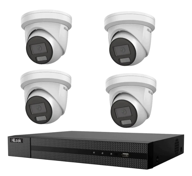 Hilook T361 4CH 4 X 6MP CCTV Bundle (NO HDD)