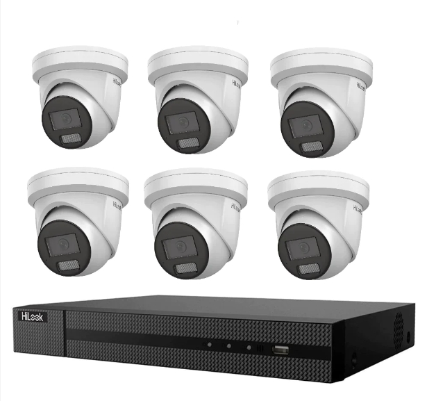 Hilook T361 8CH 6 X 6MP CCTV Bundle (NO HDD)
