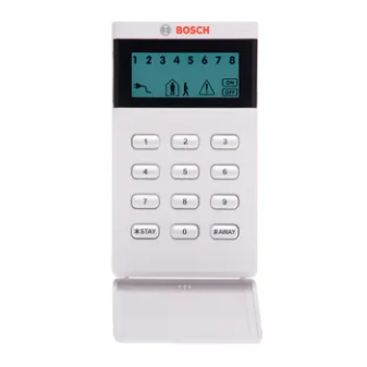 [IUI-SOL-ICON] BOSCH, Solution 2000 & 3000, Key pad, Icon LCD, 16 Zone, White, Touch tone & backlit keys, Suits Solution 2000 & 3000 panel
