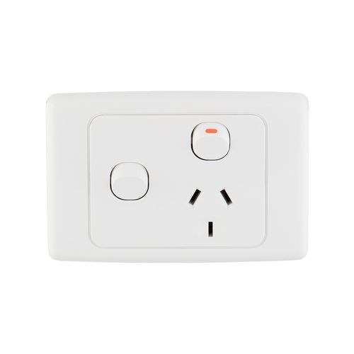 [AS314] Single Power Point & Switch