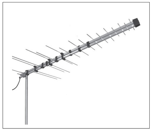 [9076] Long Digital TV Antenna VHF UHF FM HDTV