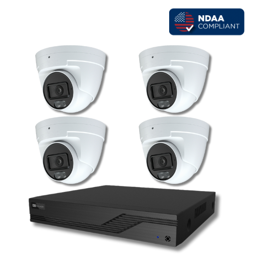 AINIA T360 4CH 4 X 6MP CCTV Bundle with 2TB