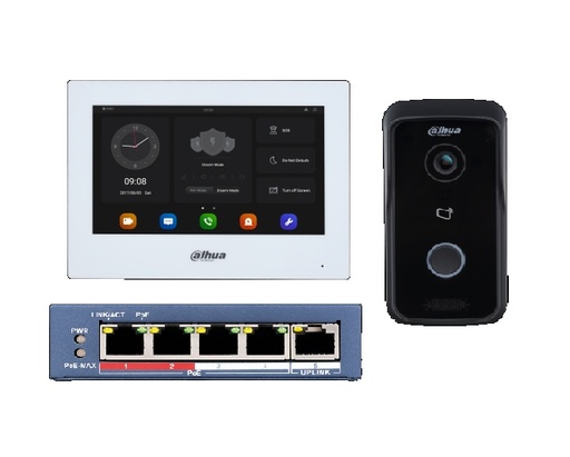 Dahua VTO2111 Intercom Kit with PoE